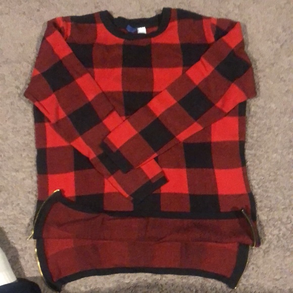 Lumberjack pattern sweater - Picture 3 of 3